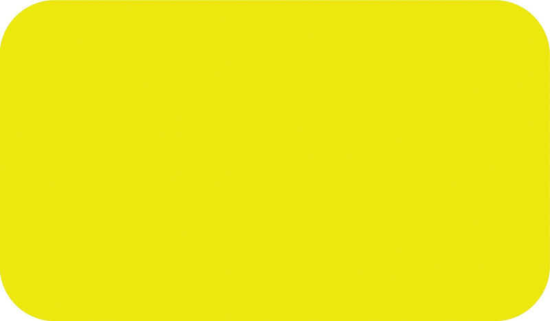 Blank Color-Coding Labels, Fluorescent Chartreuse, 7/8"H x 1 1/2"W, 500 Labels/Roll