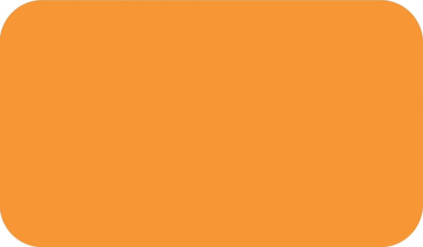 SPS Blank Color-Coding Label, Fluorescent Orange, 7/8"H x 1 1/2"W, 500 Labels/Roll