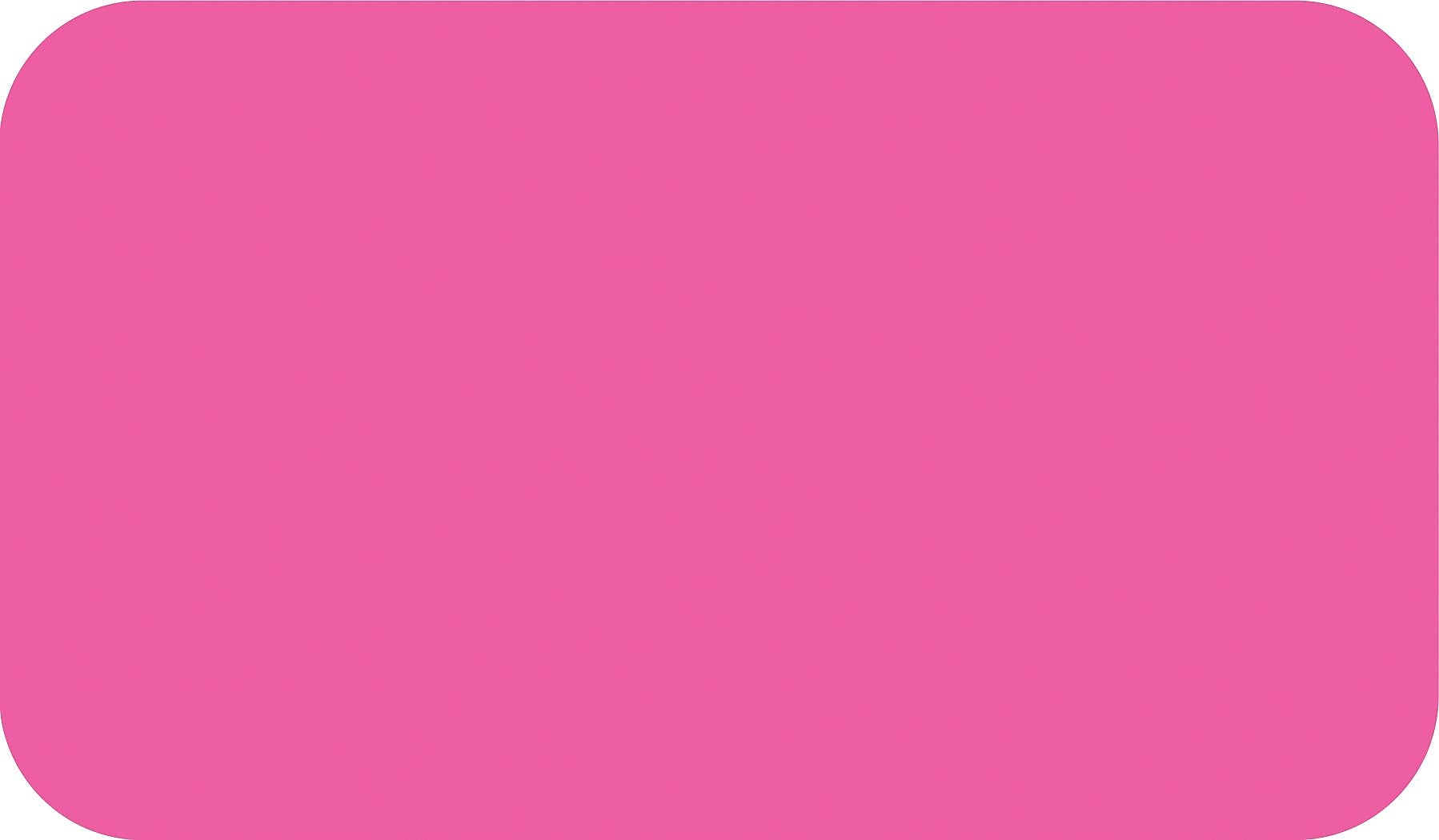 SPS Blank Color-Coding Label, Fluorescent Pink, 7/8"H x 1 1/2"W, 500 Labels/Roll