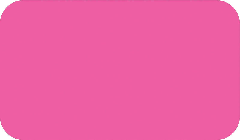 SPS Blank Color-Coding Label, Fluorescent Pink, 7/8"H x 1 1/2"W, 500 Labels/Roll