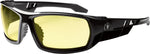Ergodyne® Skullerz® ODIN Safety Glasses, Black, Yellow Lens