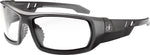 Ergodyne® Skullerz® ODIN Safety Glasses, Matte Black, Clear Lens