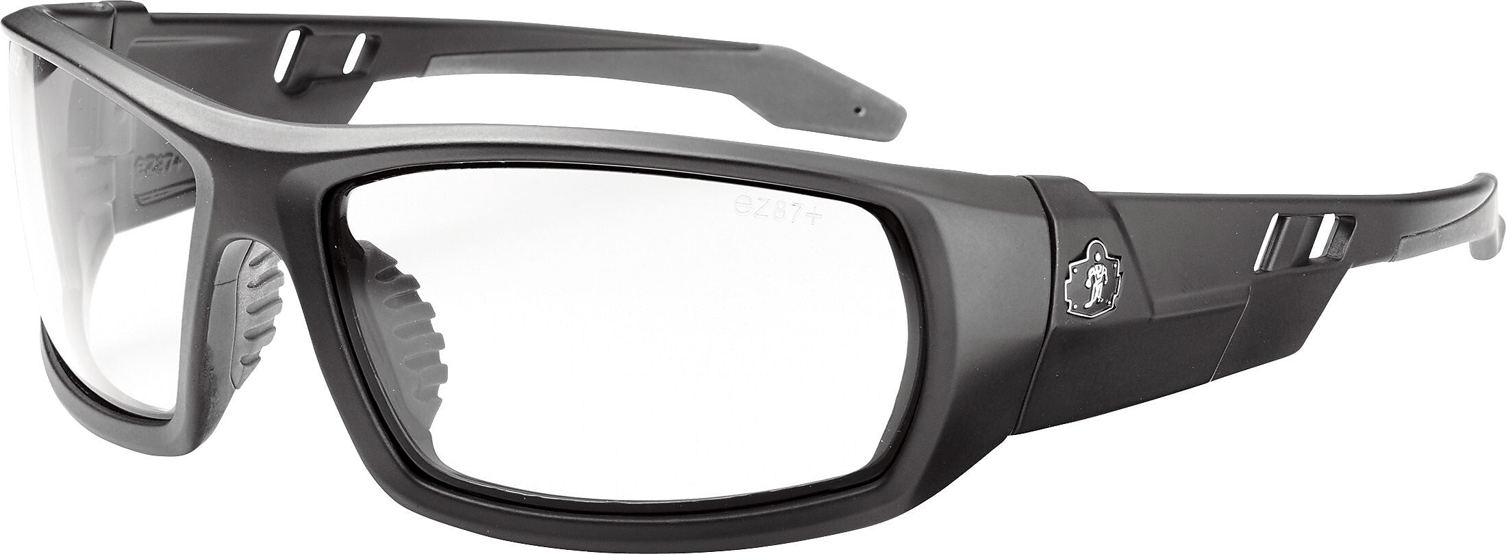 Ergodyne® Skullerz® ODIN Safety Glasses, Matte Black, Clear Lens