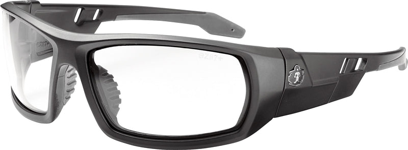 Ergodyne® Skullerz® ODIN Safety Glasses, Matte Black, Clear Lens