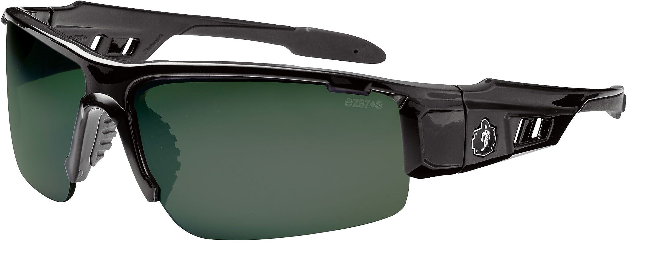 Ergodyne® Skullerz® DAGR-PZ Polarized Safety Glasses, Black, PZ Smoke Lens