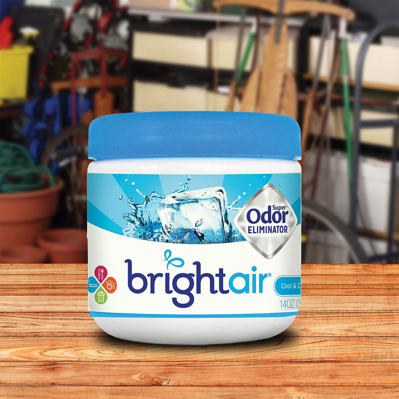 Bright Air Super Odor Eliminator Solid Air Freshener, Cool & Clean (900090)