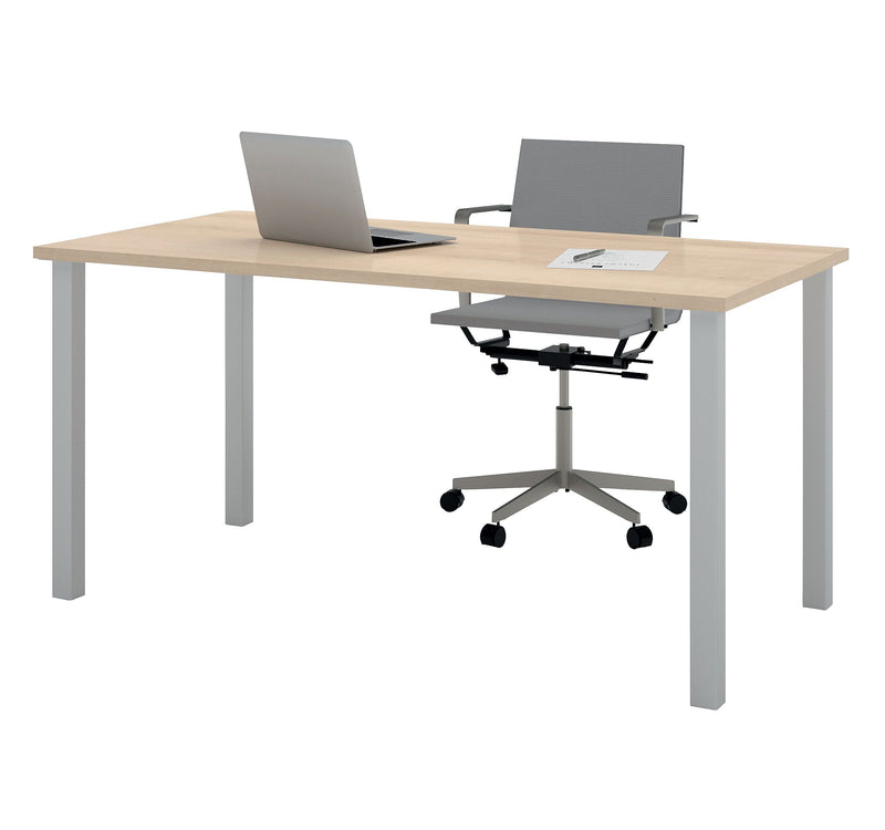 bestar Rectangular Activity Table, 60" x 30", Northen Maple (65865-38)