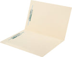 Medical Arts Press Straight Cut File Folders, 2-Fasteners, Letter, Manila, 50/Bx (31443)