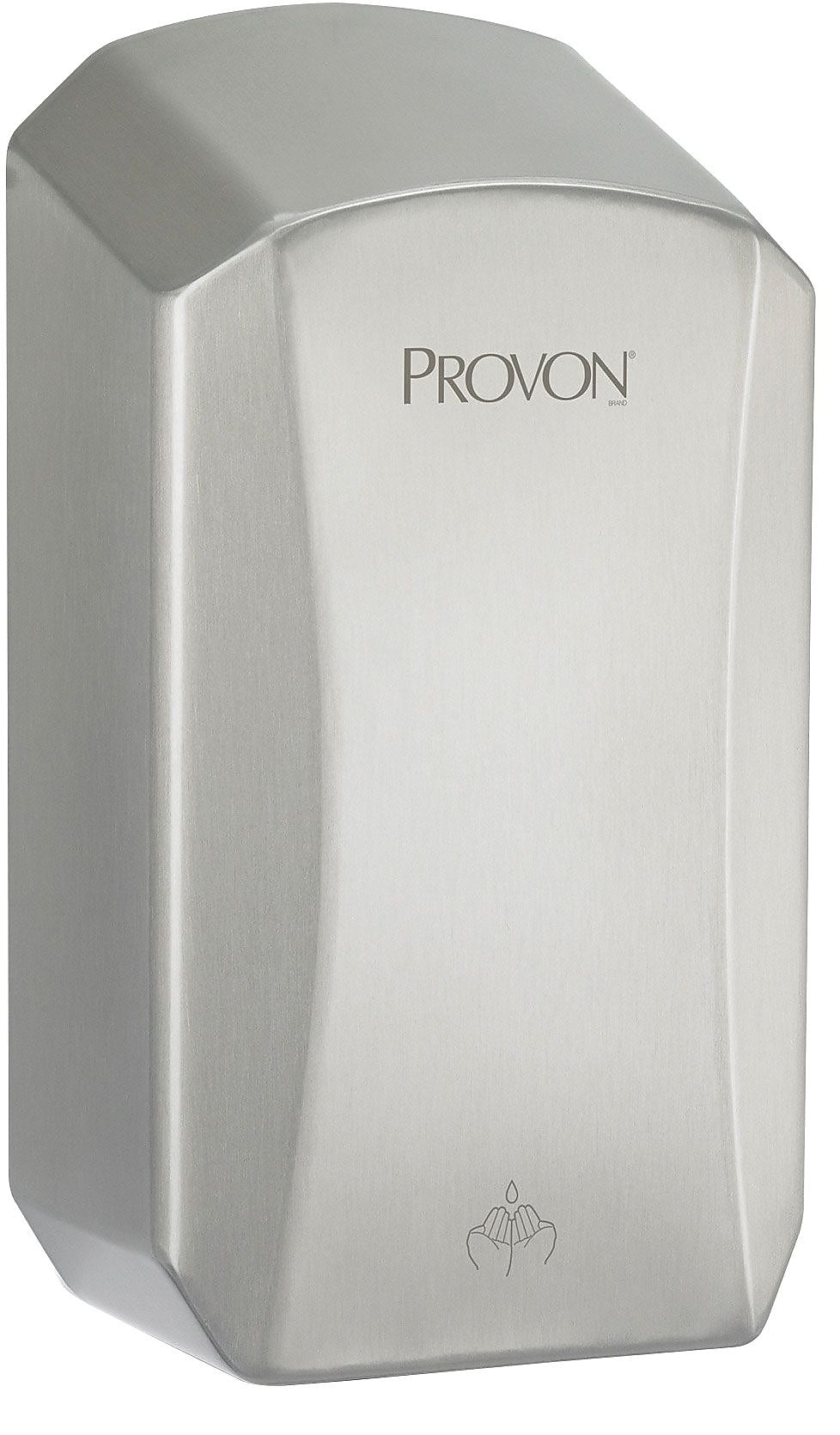 PROVON LTX 12 Automatic Wall Mounted Hand Soap Dispenser, Silver (1927-01)
