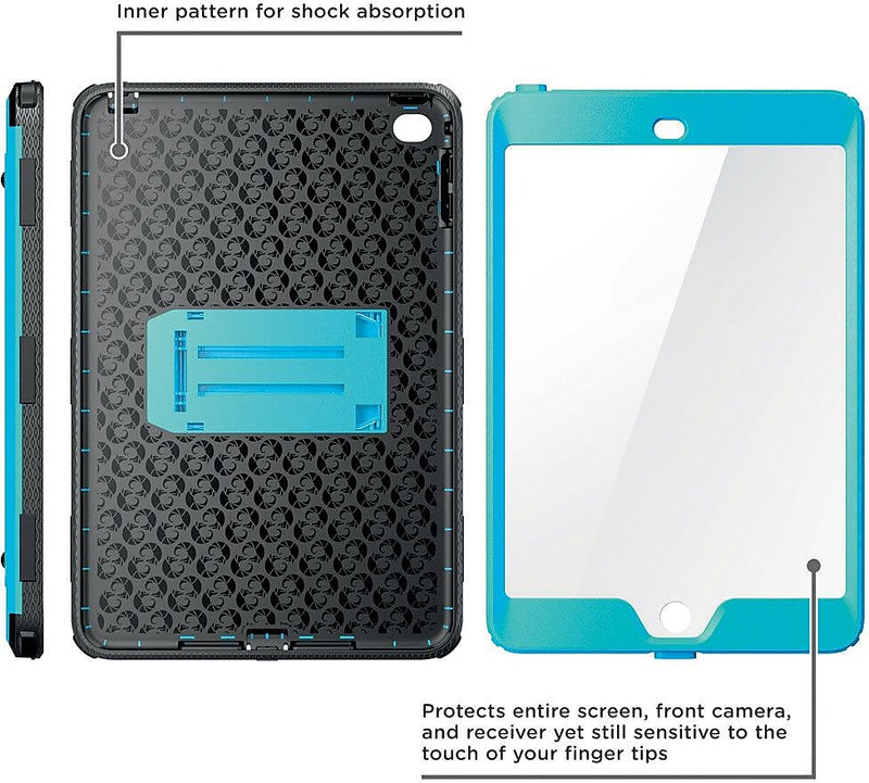 i-Blason Armorbox Protective Case for Apple iPad Mini 4, Blue