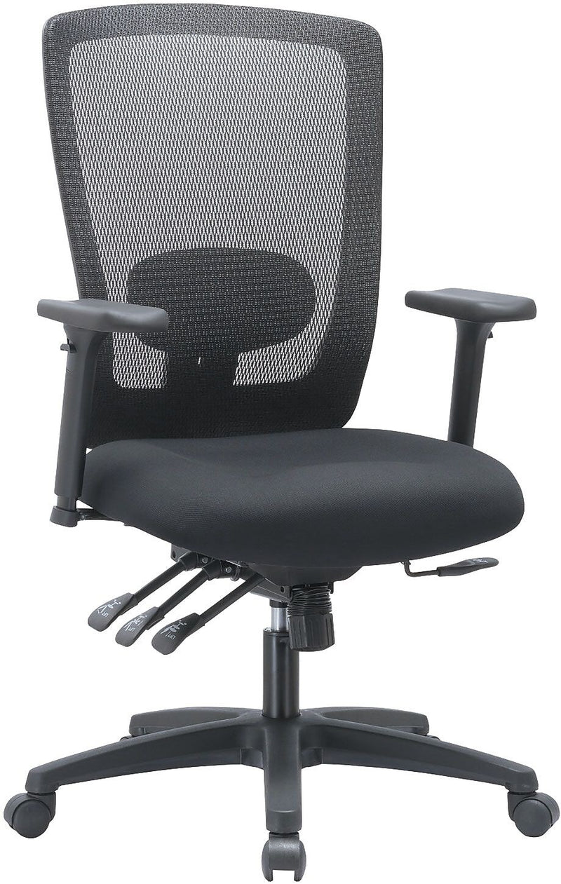 Alera® Mesh Mid-Back Chair w/ Adjustable Arms