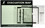 Accuform Lumi-Glow Evacuation Map Holder, 8.5" x 11" Insert Size (DTA202)