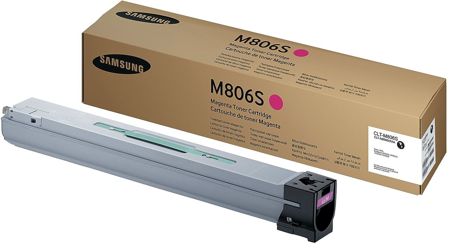 Samsung M806S Magenta Standard Yield Toner Cartridge (SS637A)