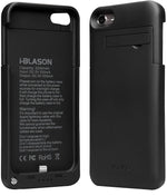 i-Blason PowerGlider 8-Pin Lightning Rechargeable Battery Case for Apple iPod Touch 5th Generation, Black