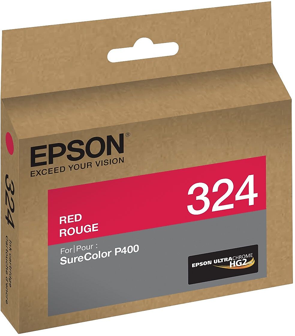 Epson T324 Ultrachrome Red Standard Yield Ink Cartridge