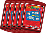 Barker Creek Learning Magnets Red Kidboard, 5/Pack (LM2913-05)