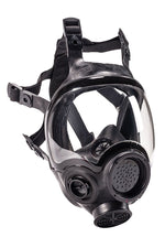 MSA® Hycar Rubber Full Facepiece With Nose Cup And Speaking Diaphragm, Medium, Black