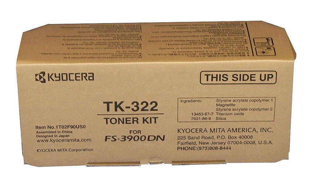 Kyocera TK-322 Black Standard Yield Toner Cartridge