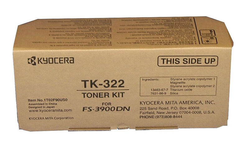Kyocera TK-322 Black Standard Yield Toner Cartridge
