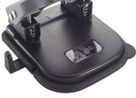 Officemate Desktop 2-Hole Punch, 25 Sheet Capacity, Black/Gray/Green (90134)