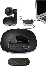 Logitech Group Video Conferencing System, High Definition, Black (960-001054)