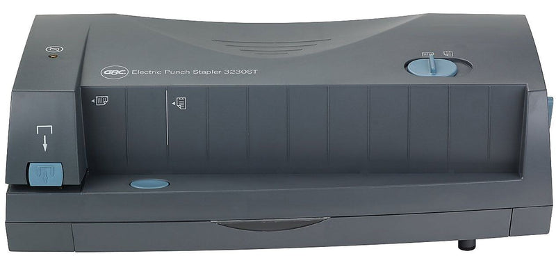 Swingline Electric 3-Hole Punch/Stapler, 24 Sheet Capacity, Gray/Silver (7704280)