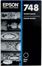 Epson T748 Black Standard Yield Ink Cartridge