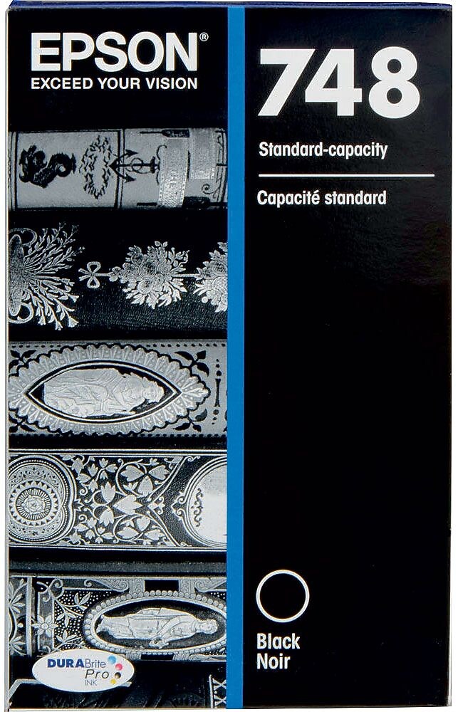 Epson T748 Black Standard Yield Ink Cartridge