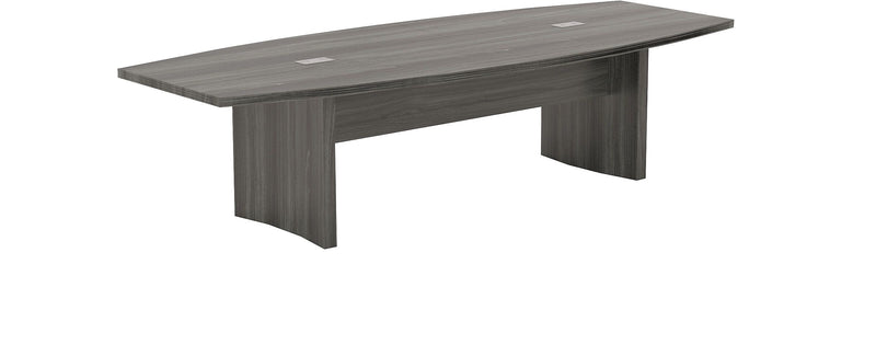 Safco Aberdeen 120"W Conference Table, Gray Steel (ACTB10LGS)