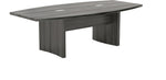 Safco Aberdeen 96" W Conference Table, Gray Steel (ACTB8LGS)