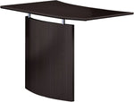 Safco Medina™ Right Hand Bridge, Mocha, 29 1/2"H x 48"W x 24"D