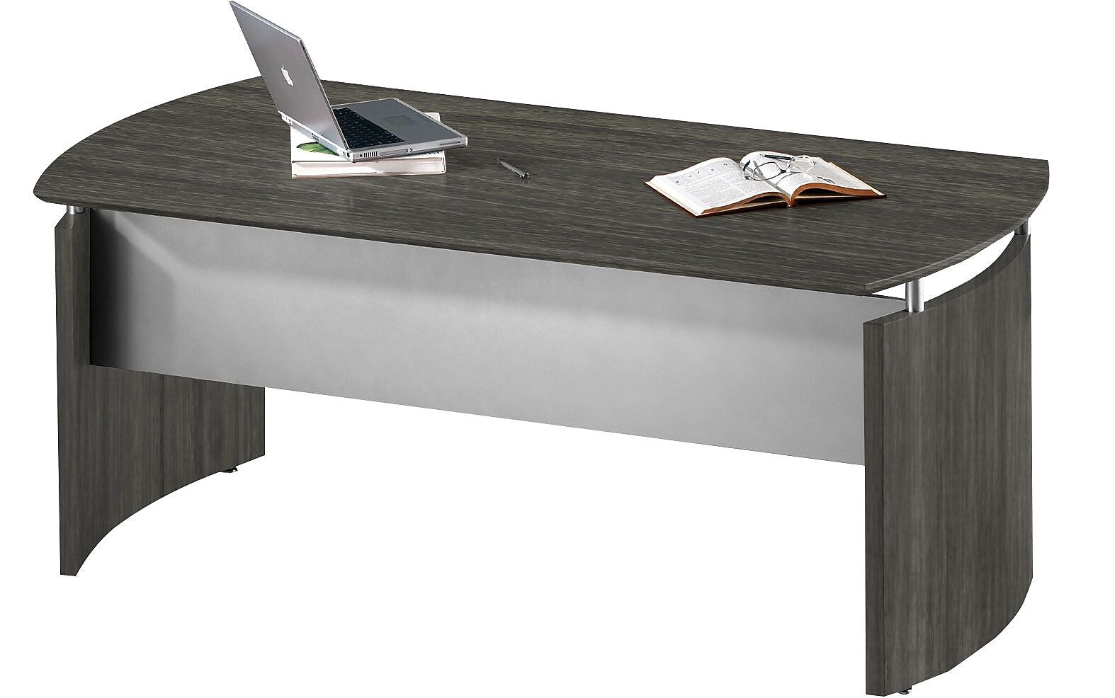 Safco Medina™ 72" Desk, Gray Steel, 29 1/2"H x 72"W x 36"D