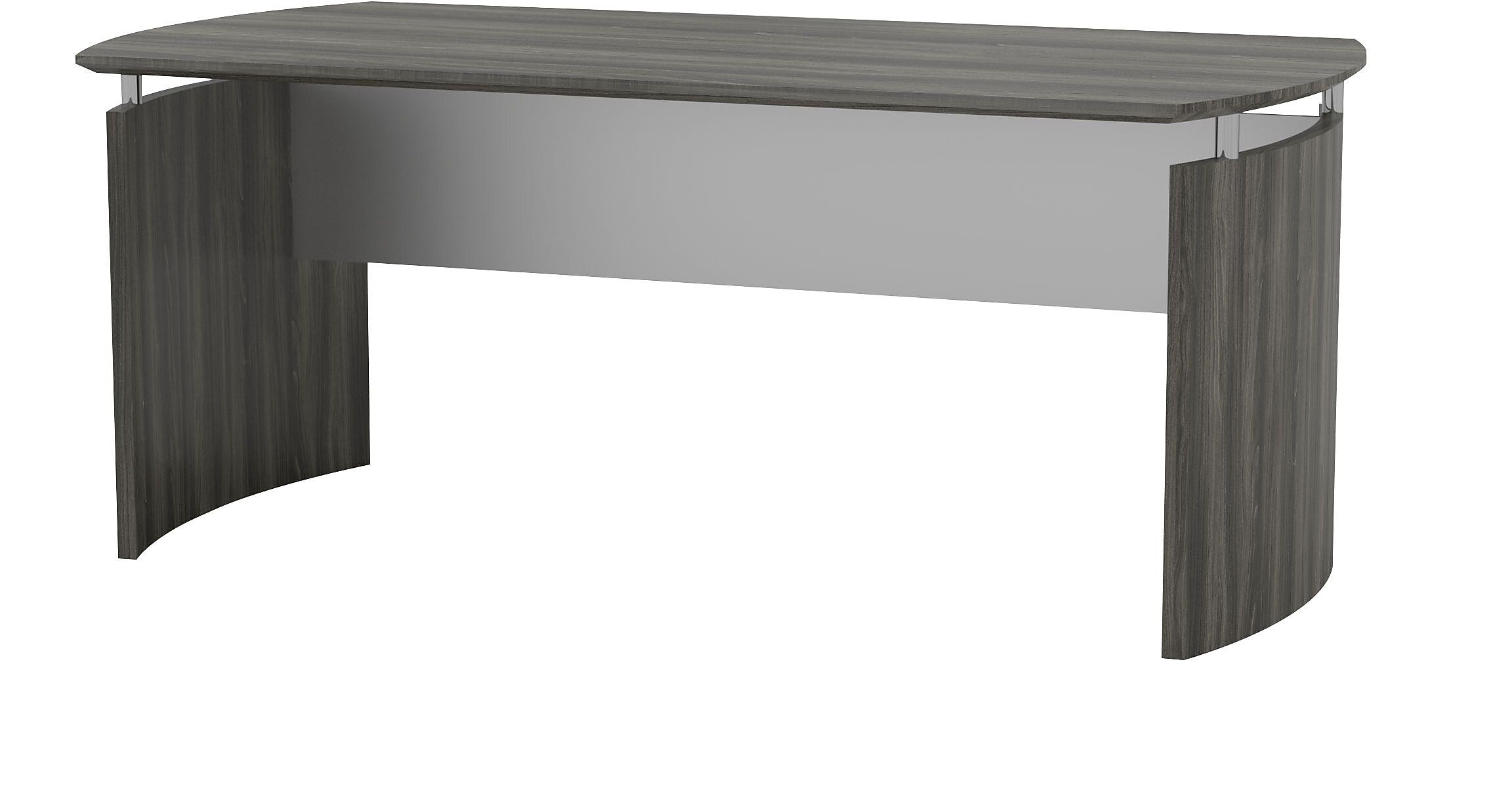 Safco Medina™ 72" Desk, Gray Steel, 29 1/2"H x 72"W x 36"D