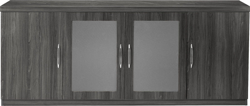Safco 29 1/2"H Aberdeen Low Wall Cabinet , Gray Steel (ALCLGS)
