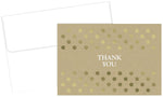 Great Papers! Kraft Foil Thank You Note Card, 4.875" x 3.375", 50 count (2015070)