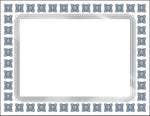 Great Papers Silver Scholar Certificates, 8.5" x 11", Silver and White 15/Count (2015074)