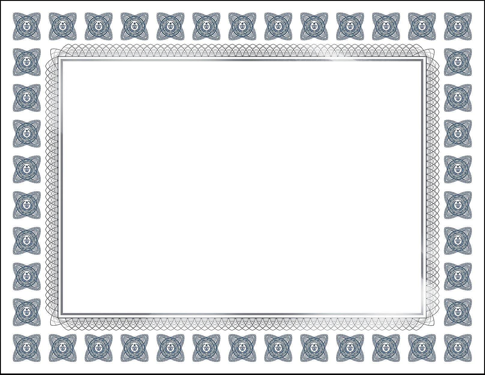 Great Papers Silver Scholar Certificates, 8.5" x 11", Silver and White 15/Count (2015074)