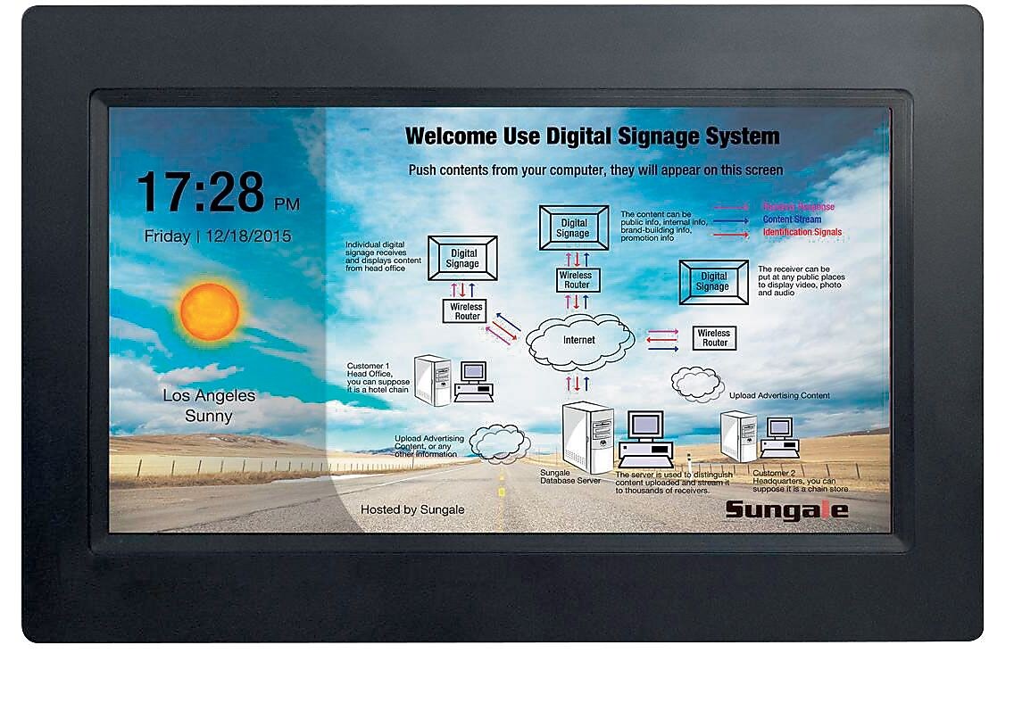 Sungale 10" Desktop Digital Signage (CPF1068)