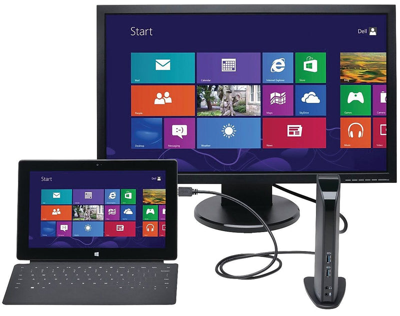 Kensington® K33972US USB 3.0 Docking Station W/Dual DVI/HDMI/VGA Video