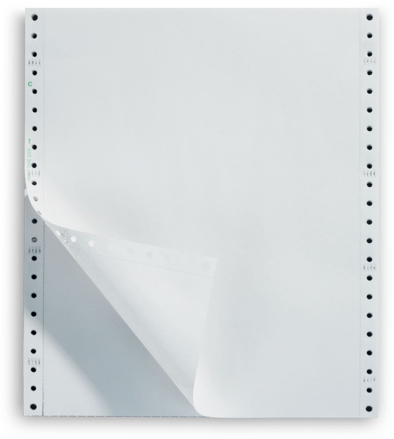 Staples 1-Part Premium Bright Blank Computer Paper, 9.5" x 11", 20 lbs., White, 1000 Sheets/Carton (26154/177090/49)