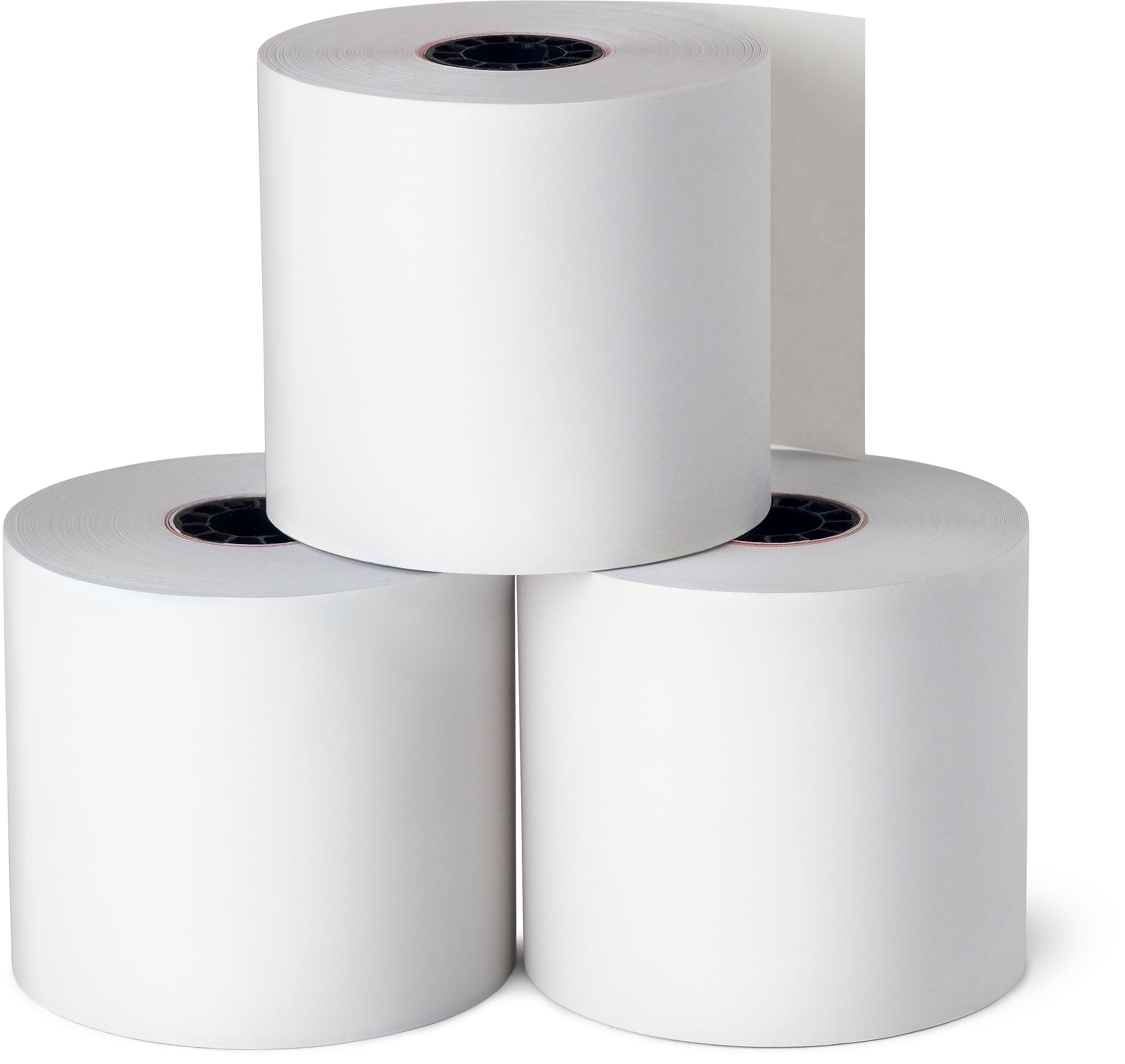 Staples Adding Machine Paper Roll, 1-Ply, 2 3/4" x 128', 10/Pack (28388/67717)