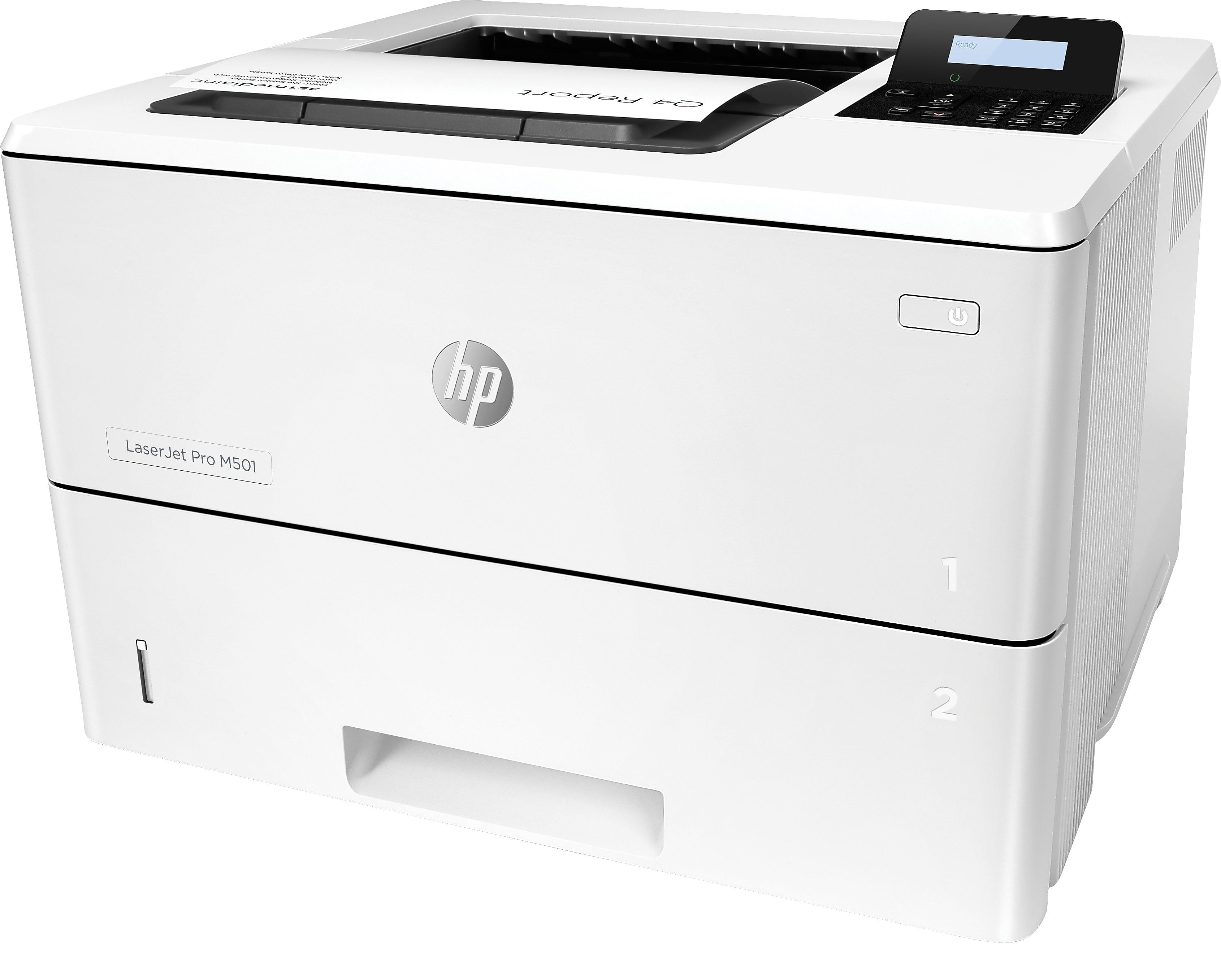 HP LaserJet Pro M501dn Black & White Laser Printer, Single-Function, Print (J8H61A#BGJ)