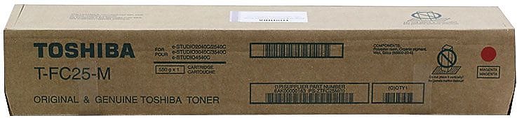 Toshiba TFC-25M Magenta Standard Yield Toner Cartridge
