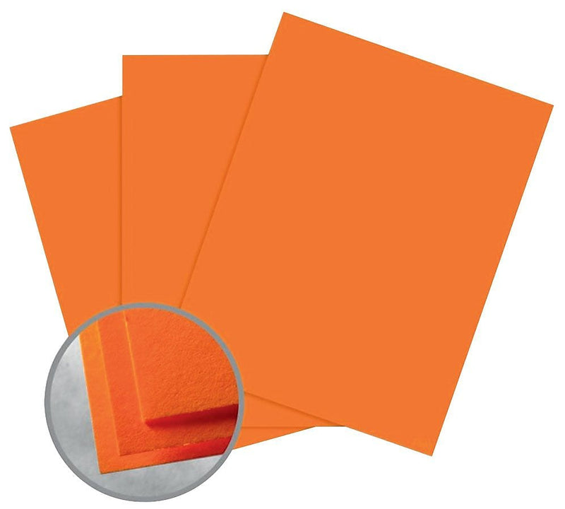 Neenah Astrobrights Smooth Colored Paper, 24 lbs, 8.5" x 11", Cosmic Orange, 5000 Sheets/Carton (22651W)