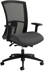 Global Vion Mesh High Back Weight Sensing Synchro - Tilter Task Back, Granite Rock (6321-8-UR20)