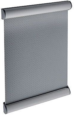 Azar Sign Holder, 4.2" x 6.39", Wall Mounted, Gray, Metal, 10/Pack (300194)