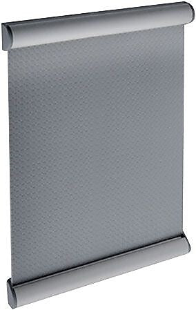 Azar Sign Holder, 5.2" x 7.39", Wall Mounted, Gray, Metal, 10/Pack (300195)