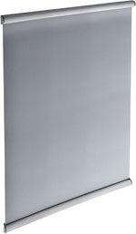 Azar Sign Holder, 8.7" x 11.39", Wall Mounted, Gray, Metal, 10/Pack (300198)