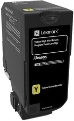 Lexmark 84 Yellow High Yield Toner Cartridge