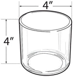Azar Deluxe Pencil Holder, Clear (556334)